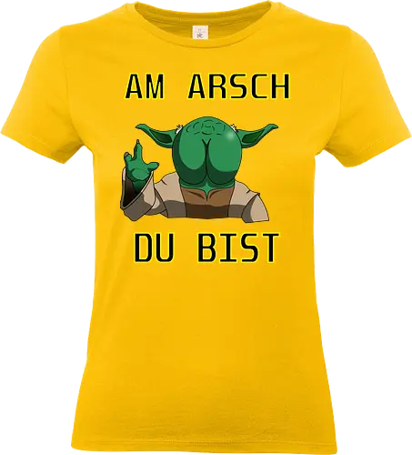 Yodarsch - Lustig, Space Opera, Alien, Nerd, Sterne - Standard T-Shirt (Women)