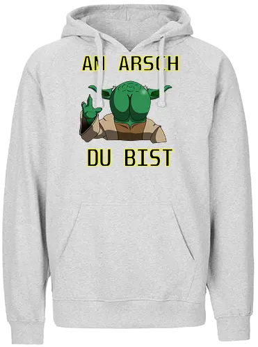 Yodarsch - Lustig, Space Opera, Alien, Nerd, Sterne - Fairtrade Hoodie