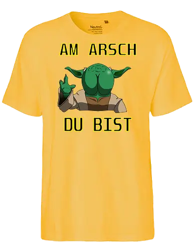 Yodarsch - Lustig, Space Opera, Alien, Nerd, Sterne - Fairtrade T-Shirt