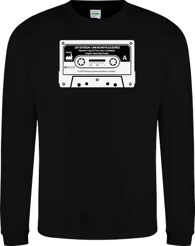 Music White K-7 Tape  Vintage Art 