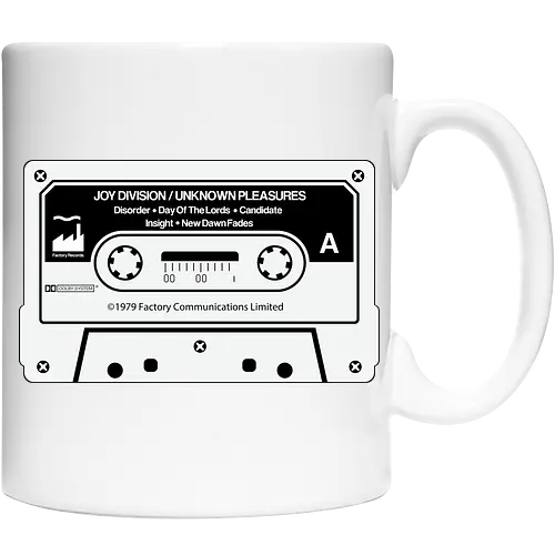 Music White K-7 Tape  Vintage Art 