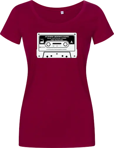 Music White K-7 Tape  Vintage Art 