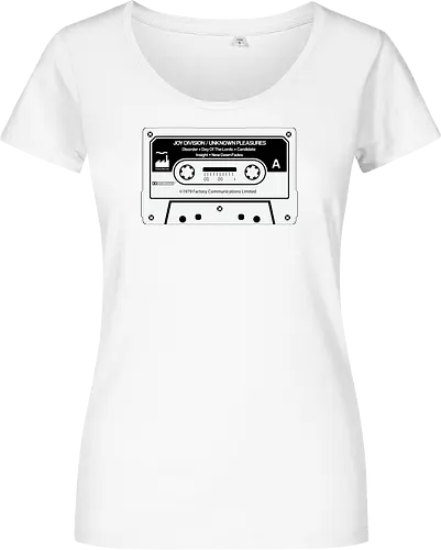 Music White K-7 Tape  Vintage Art 
