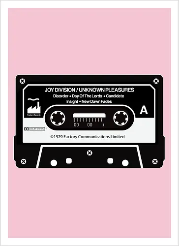 Music K-7 Tape Vintage Art