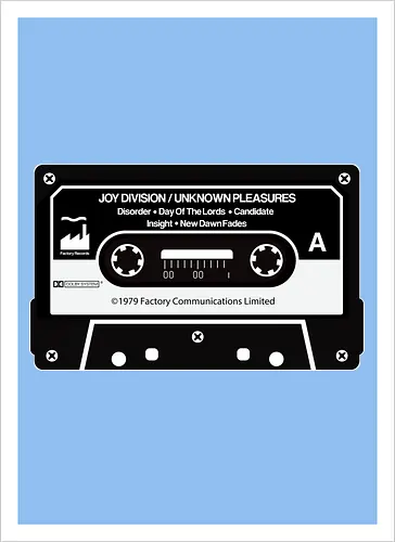 Music K-7 Tape Vintage Art