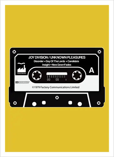 Music K-7 Tape Vintage Art