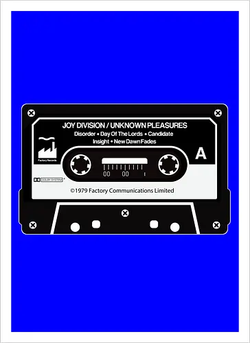 Music K-7 Tape Vintage Art
