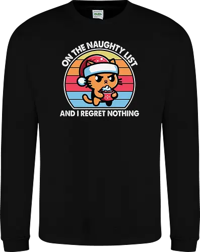 on the naughty list and i regret nothing