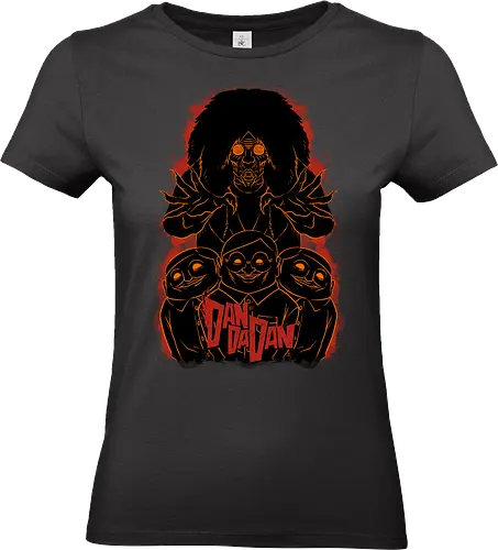 granny x alien - anime, manga, granny, turbo, racing, sport, alien, ghost, scifi, ufo, science, supranatural - Standard T-Shirt (Women)