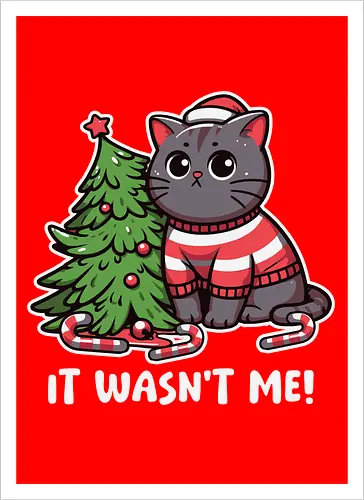 IT WASN'T ME!