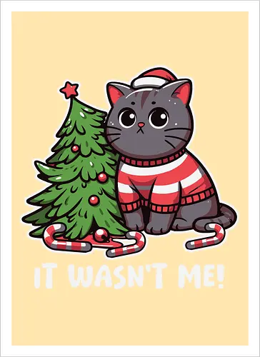IT WASN'T ME!