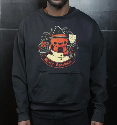 Creepy Snowman Merry Spookmas