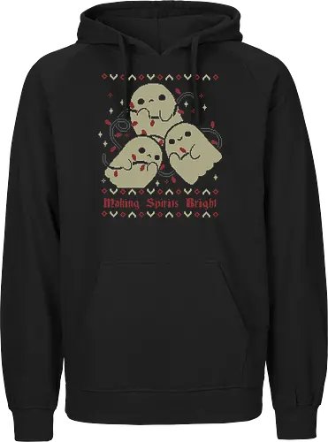 Cute Ghosts Making Spirits Bright UGLY CHRISTMAS