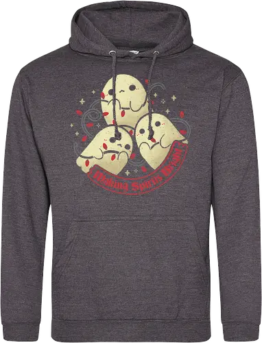 Cute Ghosts Making Spirits Bright