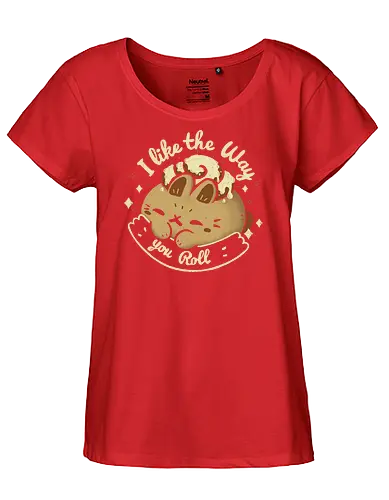 Kawaii Cinnamon Roll Bunny - cinnamon roll, cinnabon, cute, food, kawaii, bunny - Fairtrade Girl Shirt