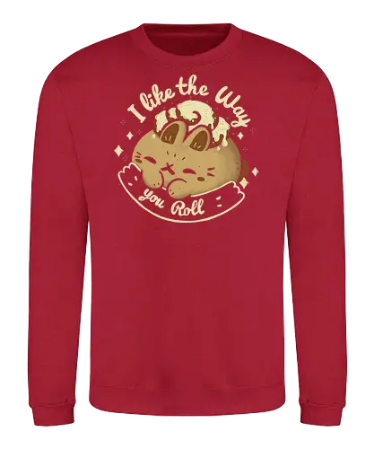 Kawaii Cinnamon Roll Bunny - cinnamon roll, cinnabon, cute, food, kawaii, bunny - Sweatshirt