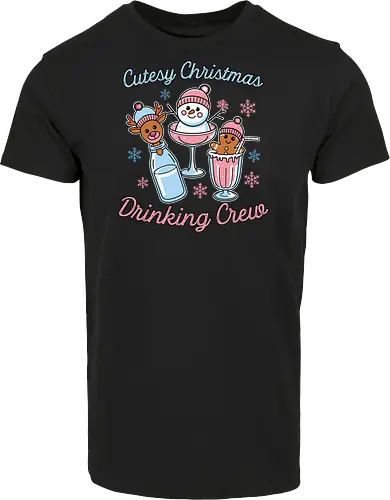 Cutesy Christmas Drinking Crew