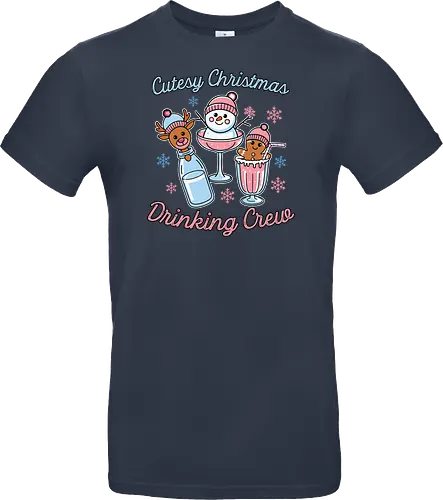 Cutesy Christmas Drinking Crew
