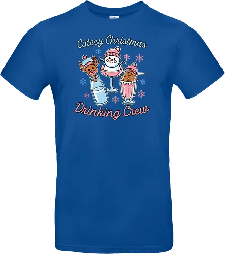 Cutesy Christmas Drinking Crew