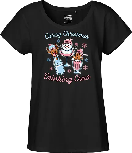 Cutesy Christmas Drinking Crew