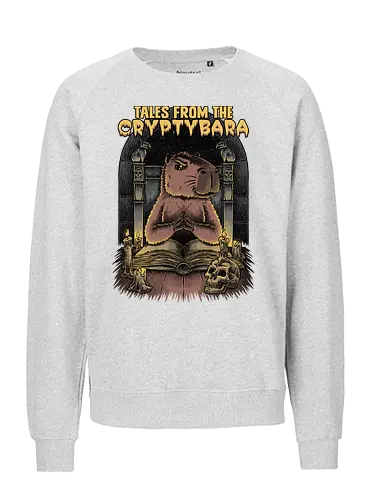 Capybara Tales - Tv Shows, Horror, Anthology, Paranormal, Dark, capybara, creepy, scary, skull, Skeleton, horror, horror comedy, classic horror, horror host, pet, animal, book - Fairtrade Sweatshirt