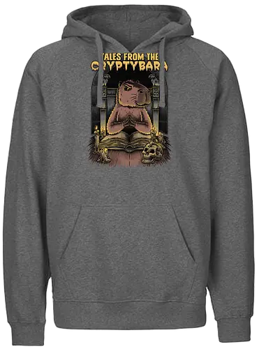 Capybara Tales - Tv Shows, Horror, Anthology, Paranormal, Dark, capybara, creepy, scary, skull, Skeleton, horror, horror comedy, classic horror, horror host, pet, animal, book - Fairtrade Hoodie