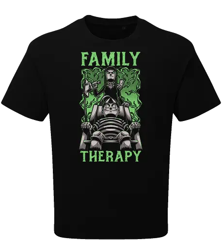 Spooky Goth Family