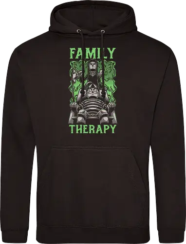 Spooky Goth Family