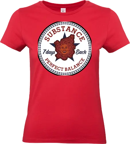 Substance! - the-substance, substance, movies, horror, funny, hollywood, demi-moore, logo, mashup - Standard T-Shirt (Women)