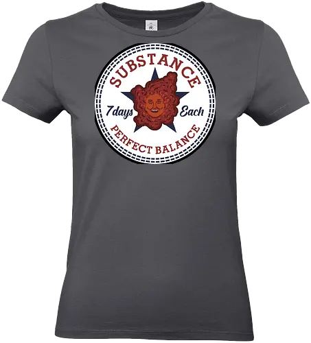 Substance! - the-substance, substance, movies, horror, funny, hollywood, demi-moore, logo, mashup - Standard T-Shirt (Women)