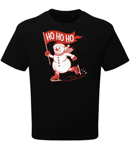 snowman ice skating