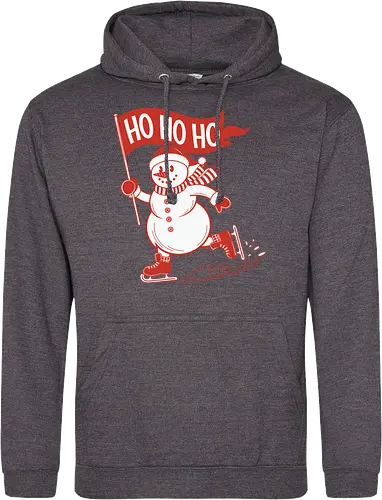 snowman ice skating