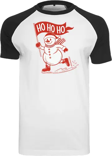 snowman ice skating