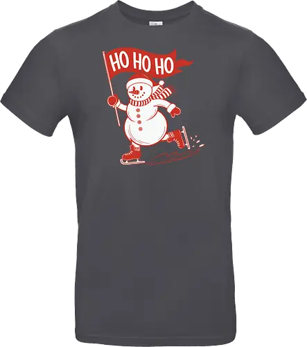 snowman ice skating