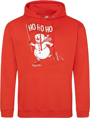 snowman ice skating