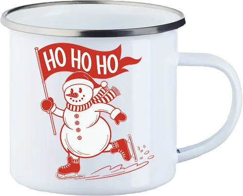 snowman ice skating