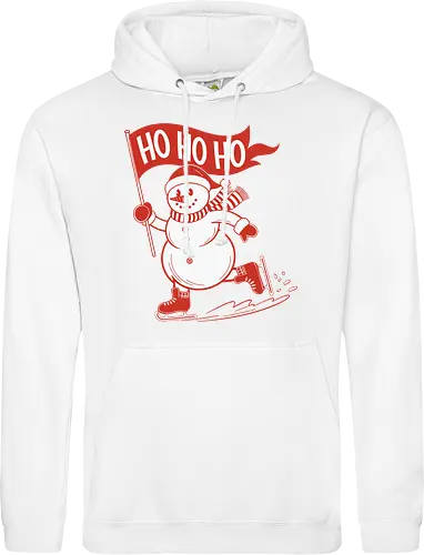 snowman ice skating
