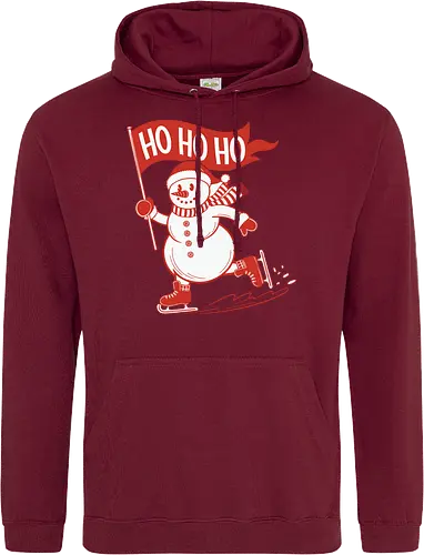 snowman ice skating