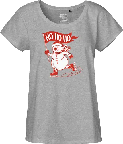 snowman ice skating