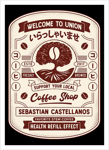 Immersive Mental World Coffee Crest