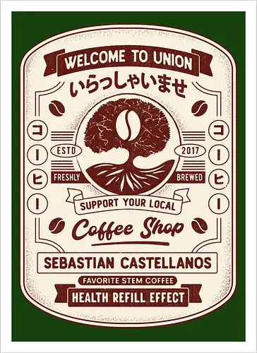 Immersive Mental World Coffee Crest
