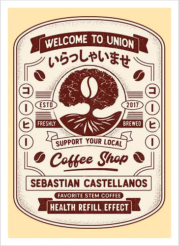 Immersive Mental World Coffee Crest