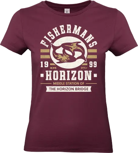 Fishermans Horizon Crest - final, final 8, final viii, fantasy, Squall, Rinoa, seed, gaming, video game, Cloud, Zell, Selphie, ragnarok, laguna loire, fishermans horizon, kweh - Standard T-Shirt (Women)