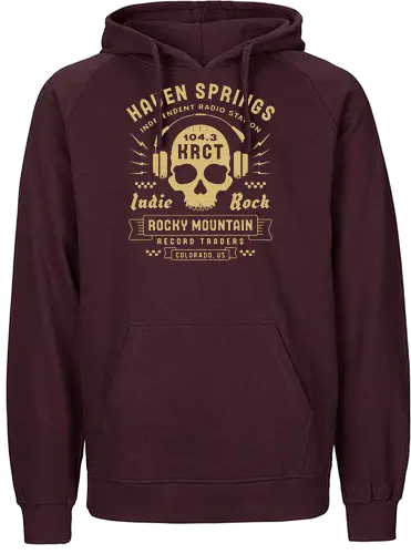 Haven Springs Radio Emblem - life, strange, Chloe, Max, rachel, arcadia, bay, butterfly, before the storm, video game, gaming, gamer, rocky mountain record traders, the black lantern, haven springs - Fairtrade Hoodie