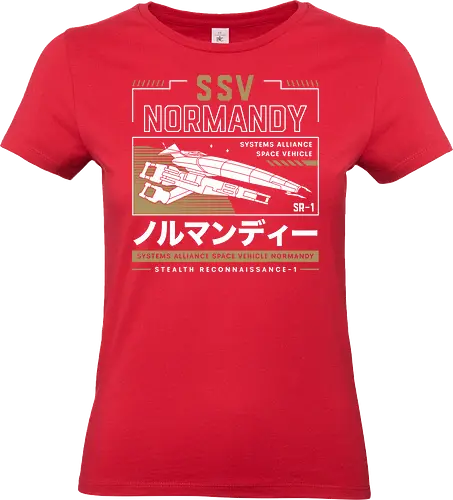Ssv Normandy Aesthetic - mass, n7, effect, commander shepard, spectre, ssv, normandy, systems alliance, garrus vakarian, tali zorah, video game, gaming, gamer, urdnot wrex, mordin solus, jaal ama darav, liara t soni - Standard T-Shirt (Women)