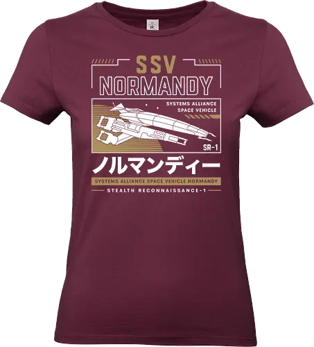 Ssv Normandy Aesthetic - mass, n7, effect, commander shepard, spectre, ssv, normandy, systems alliance, garrus vakarian, tali zorah, video game, gaming, gamer, urdnot wrex, mordin solus, jaal ama darav, liara t soni - Standard T-Shirt (Women)