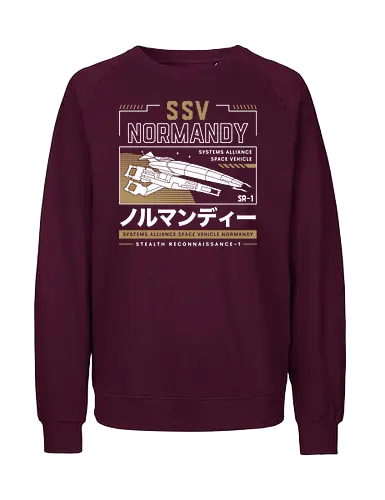 Ssv Normandy Aesthetic - mass, n7, effect, commander shepard, spectre, ssv, normandy, systems alliance, garrus vakarian, tali zorah, video game, gaming, gamer, urdnot wrex, mordin solus, jaal ama darav, liara t soni - Fairtrade Sweatshirt