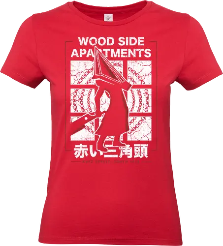 Wood Side Apartments Monster - video game, gaming, gamer, silent, pyramid head, hill, horror, terror, downpour, nostalgia, remake, survival horror, nurse, james sunderland, heather mason - Standard T-Shirt (Women)