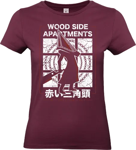 Wood Side Apartments Monster - video game, gaming, gamer, silent, pyramid head, hill, horror, terror, downpour, nostalgia, remake, survival horror, nurse, james sunderland, heather mason - Standard T-Shirt (Women)