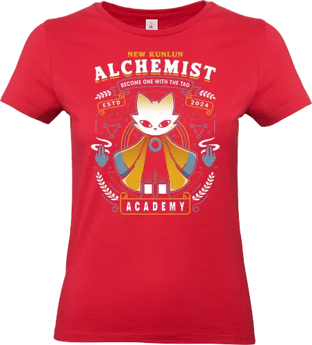 Alchemist Warrior Academy - nine, sols, cat, yi, silksong, indie, ninja, roguelike, roguelite, shuanshuan, shanhai 9000, video game, gaming, gamer, indie game - Standard T-Shirt (Women)